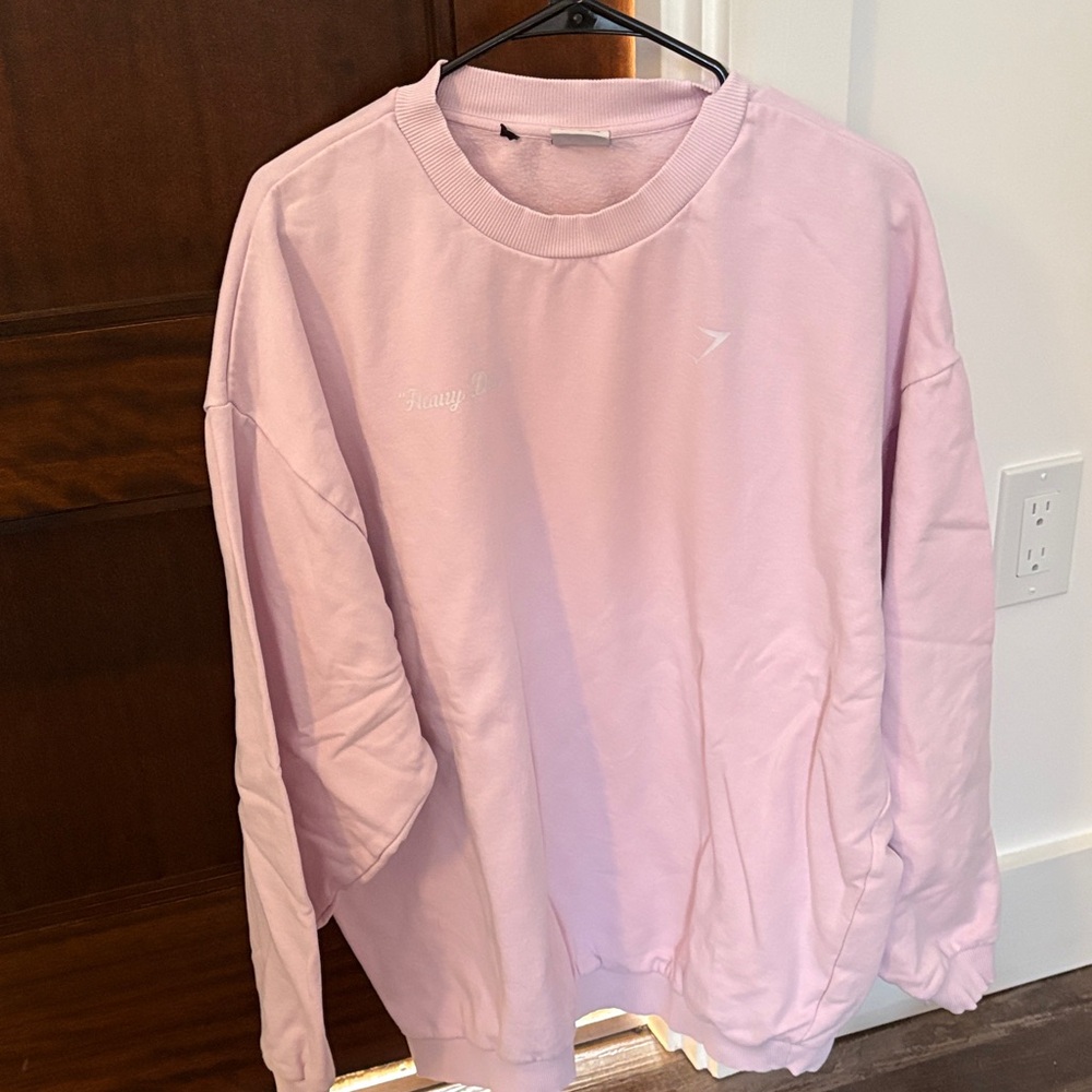 Gymshark Light Pink Sweatshirt